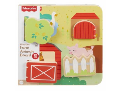 Fisher Price Dřevěná deska Farma