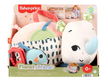 Fisher Price Friends Tummy Time Nosorožec Nové