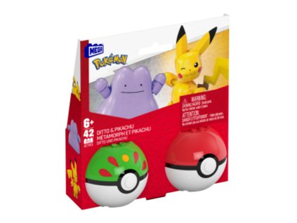 Mega Pokemon Ditto a Pikachu Pokeballs