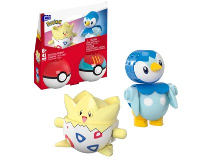 Mega Pokemon Togepi a Piplup Pokeballs