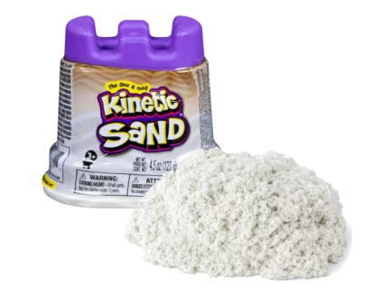 Kinetický písek Mini zámek bílý