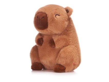 Plyšák Kapybara hnědá 22cm Nové