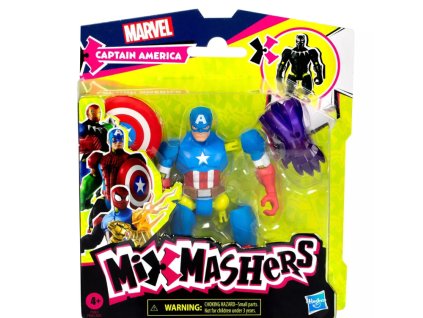 Figurka Marvel Mixmashers Captain America