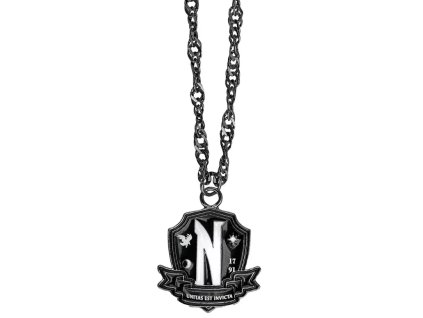 Náhrdelník Wednesday Nevermore Academy
