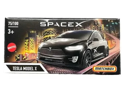 Matchbox Space X Tesla Model X černá
