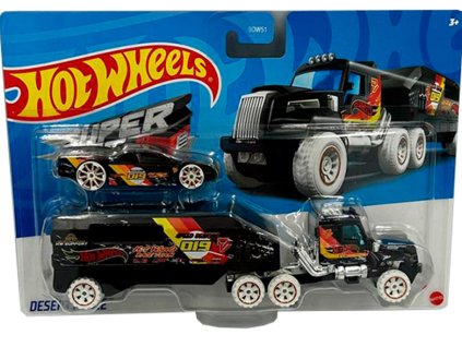 Hot Wheels Super Rigs Desert Force Nové