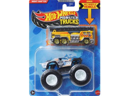 Hot Wheels Monster Trucks Night Shifter 2 Pack