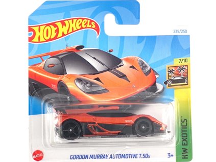 Hot Wheels Gordon Murray Automotive T 50S Nové