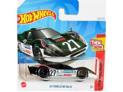 Hot Wheels 67 Ford GT40 Mk IV