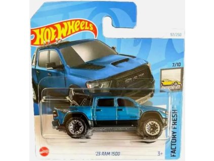 Hot Wheels 23 RAM 1500 modré