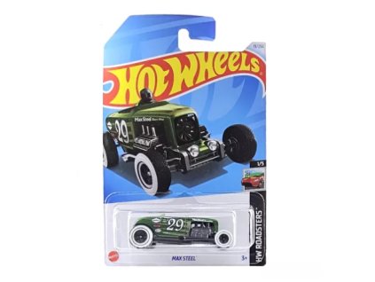 Hot Wheels Max Steel zelený