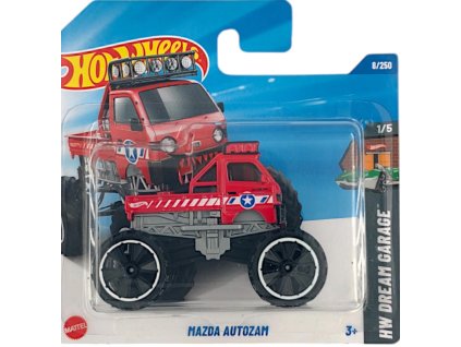 Hot Wheels Mazda Autozam červená