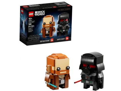 Lego 40547 BrickHeadz Star Wars ObiWan Kenobi a Darth Vader