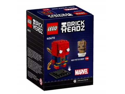 Lego 40670 BrickHeadz Iron SpiderMan