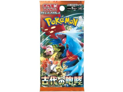 Pokémon TCG Balíček karet Scarlet and Violet Ancient Roar JAP Nové