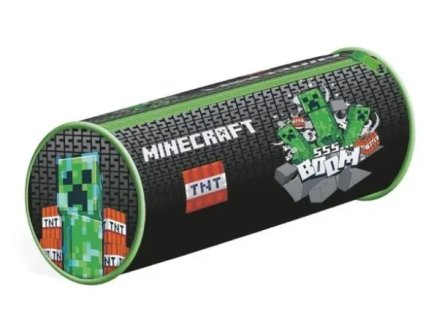 Kulatý penál Minecraft Barrel Nové