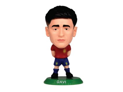 Figurka Soccerstarz Spain Gavi Home Kit