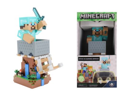 Cable Guys Minecraft Steve In Diamond Armour