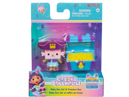 Figurky Gábinin kouzelný domek baby Box Cat a Treasure Box