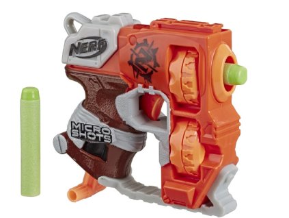 Pistole Nerf Micro Shots Flipfury Nové