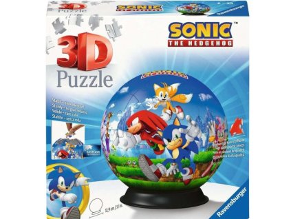 Puzzle 3D Sonic 72dílků Nové