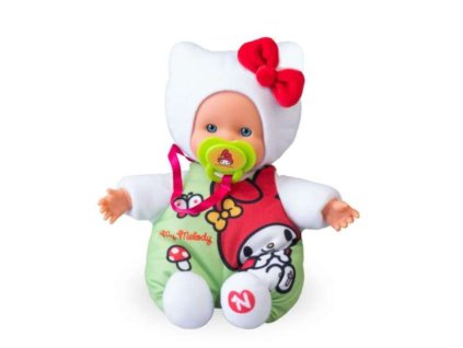 Panenka Hello Kitty Nenuco zelená 15cm Nové