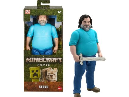 Figurka Minecraft film Steve 30cm