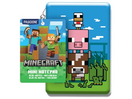 Klíčenka Minecraft Zápisník Nové