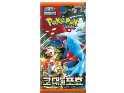 Pokémon TCG Balíček karet Scarlet and Violet Ancient Roar KOR Nové
