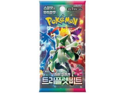 Pokémon TCG Balíček karet Scarlet and Violet Triple Beat KOR