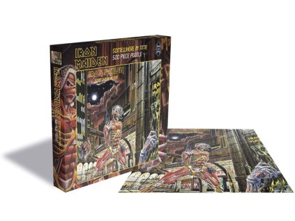 Puzzle Iron Maiden Somewhere in Time 500dílků Nové