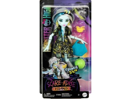 Panenka Monster High Scareadise Island Frankie Nové