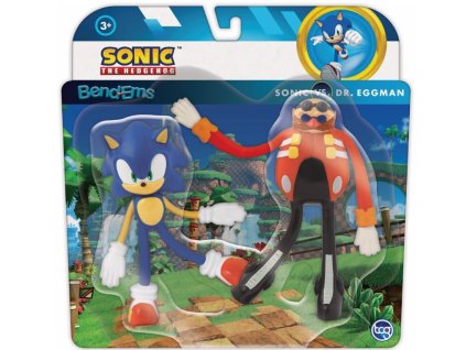 Figurky Ježek Sonic a Eggman Nové