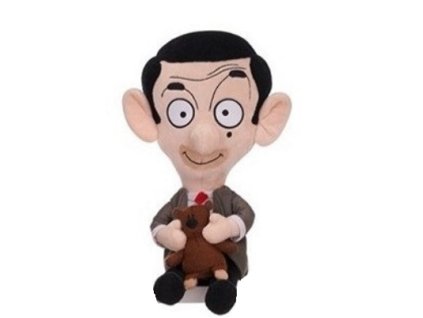 Plyšák Mr Bean s medvídkem 26cm Nové