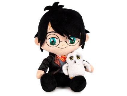 Plyšák Harry Potter s Hedvikou 25cm