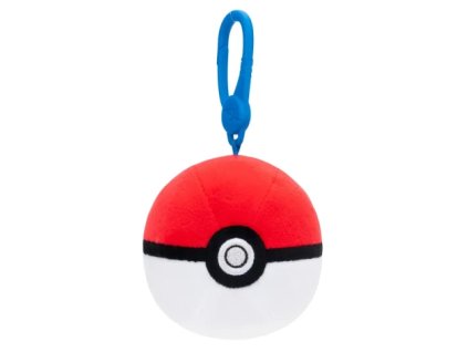 Plyšový přívěšek Pokémon Poke Ball 8cm