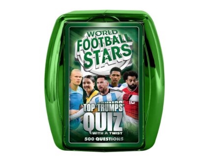 Top Trumps Quiz World Football Stars Green