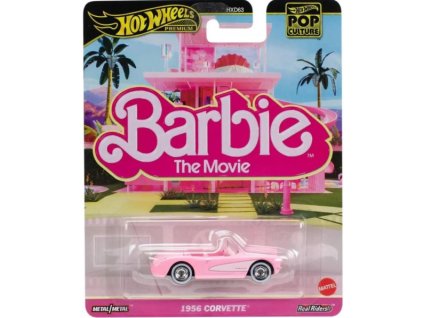 Hot Wheels Premium Pop Culture Barbie The Movie 1956 Corvette