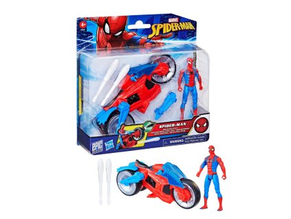 Figurka Marvel SpiderMan Web Blast Cycle