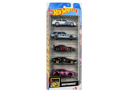 Hot Wheels Nightburnerz 5ks angličáky JBJ87