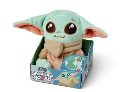 Plyšák na rameno Star Wars Grogu 12cm