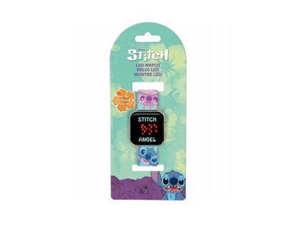 Digitální hodinky Disney Stitch a Angel