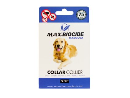Max Biocide Margosa Antiparazitní obojek pro psy 75cm