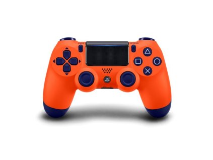 sony dualshock 4 sunset orange v2 ps4
