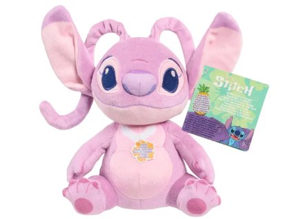 Plyšák Disney Stitch Angel se zvukem 15cm Nové