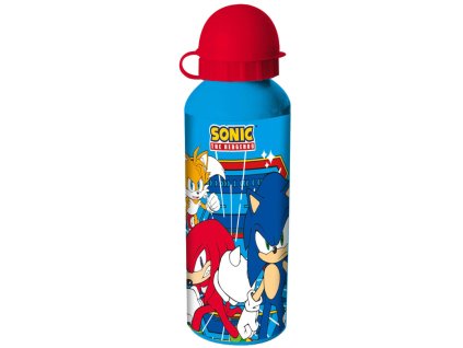 Hliníková láhev Sonic The Hedgehog červená 500ml