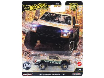 Hot Wheels Premium Car Culture 2017 Ford F-150 Raptor Nové