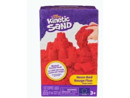 Kinetický písek Neon Red Basic