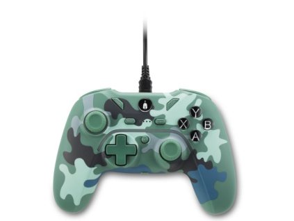 PCPS3 Ovladač Spartan Gear Pelekys Green Camo Nové