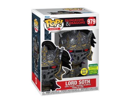 Funko Pop! 979 Dungeons and Dragons Lord Soth Glows in the Dark